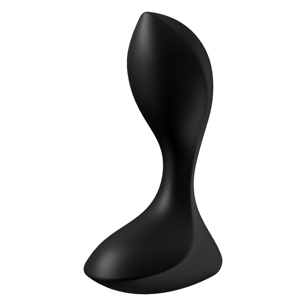 Vibrační anální kolík Satisfyer Backdoor Lover černý, silikonový anální vibrátor 11 x 3,3 cm