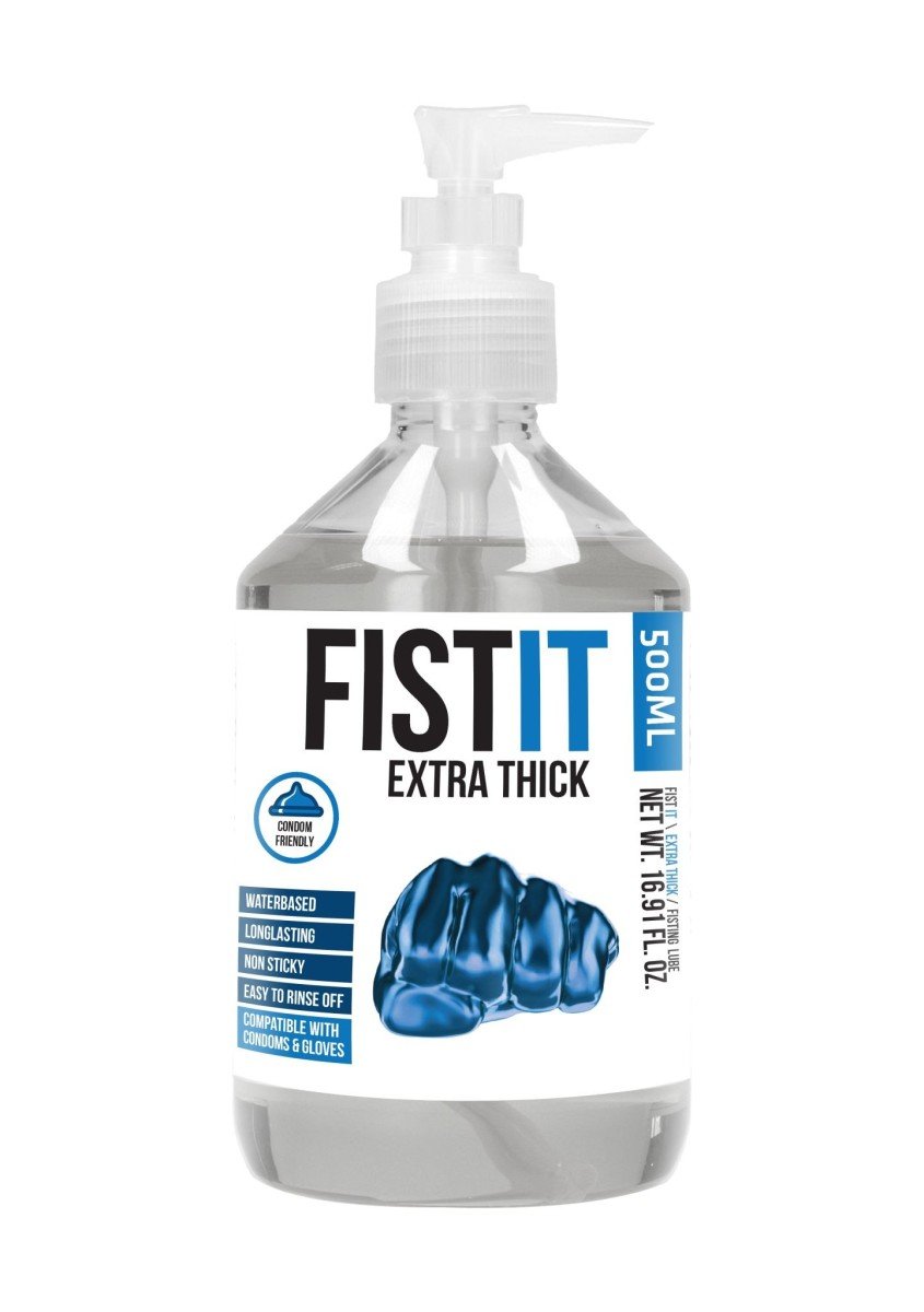 Shots Fist-It Extra Thick 500 ml Pump, extra hustý lubrikant na vodnej báze pre fisting