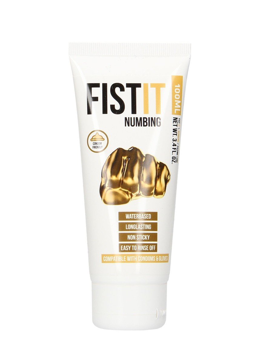 Shots Fist-It Numbing 100 ml, lubrikační gel na vodní bázi pro fisting