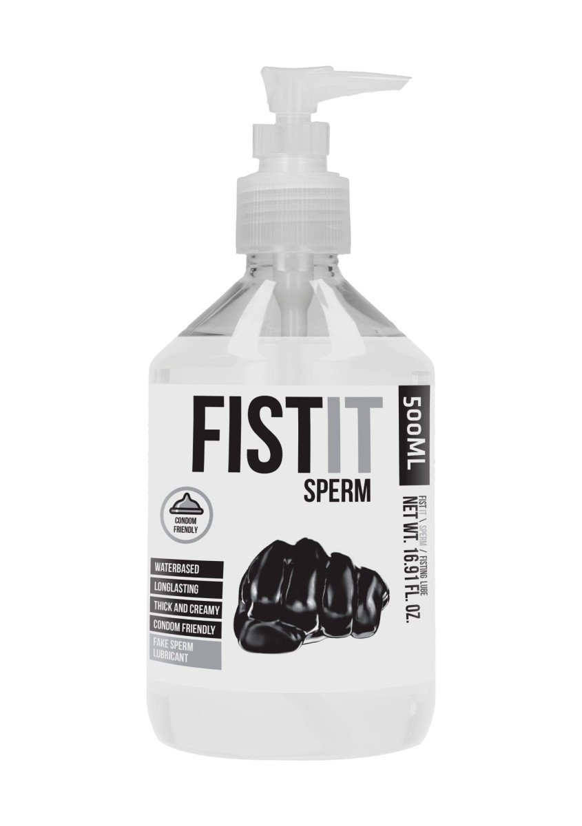 Shots Fist-It Sperm 100 ml Pump, lubrikant na vodní bázi pro fisting