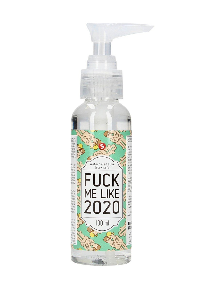 Shots Waterbased Lube Fuck Me Like 2020 100 ml, lubrikant na vodní bázi s pumpičkou