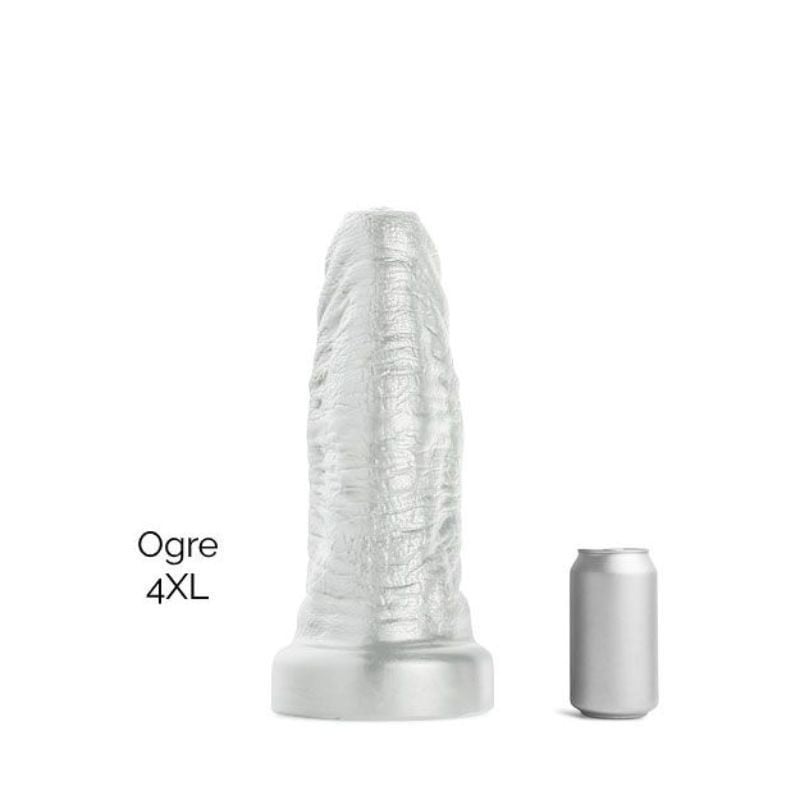 Mr. Hankey’s Toys Ogre XXXXL, prémiové silikónové dildo s Vac-U-Lock 37,8 x 9,4–13,9 cm