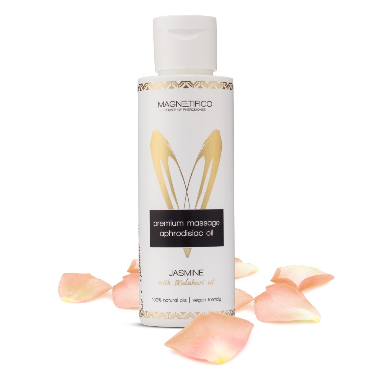 Valavani Magnetifico Massage Oil Jasmine 100 ml, afrodiziakální masážní olej s vůní jasmínu