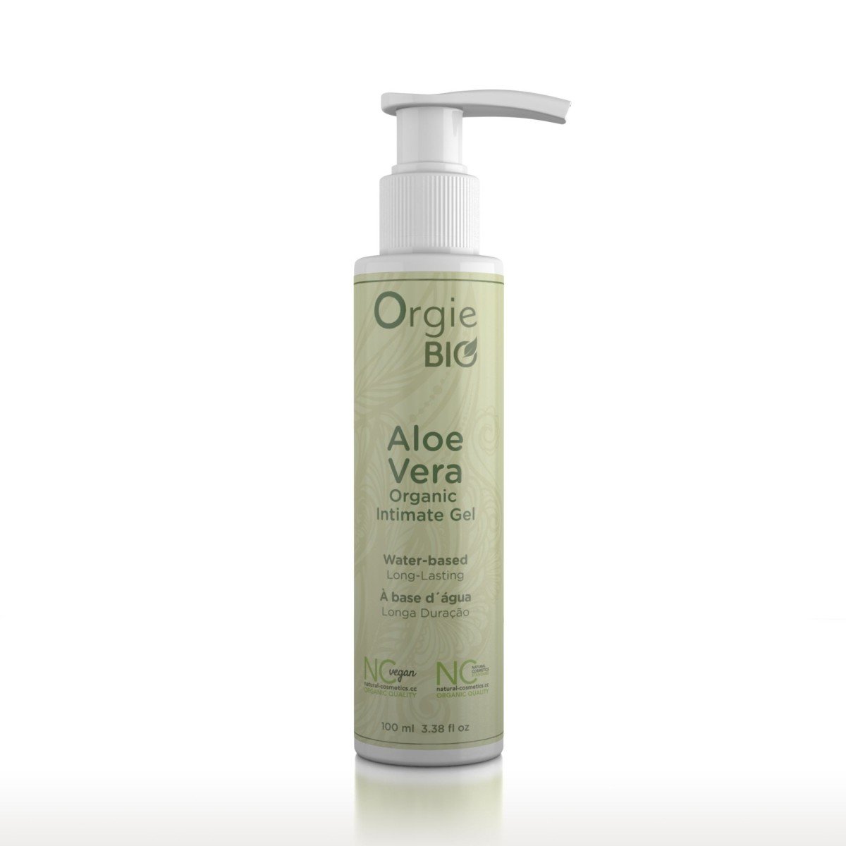 Orgie BIO Aloe Vera Intimate Gel 100 ml, veganský lubrikant na vodní bázi s aloe vera