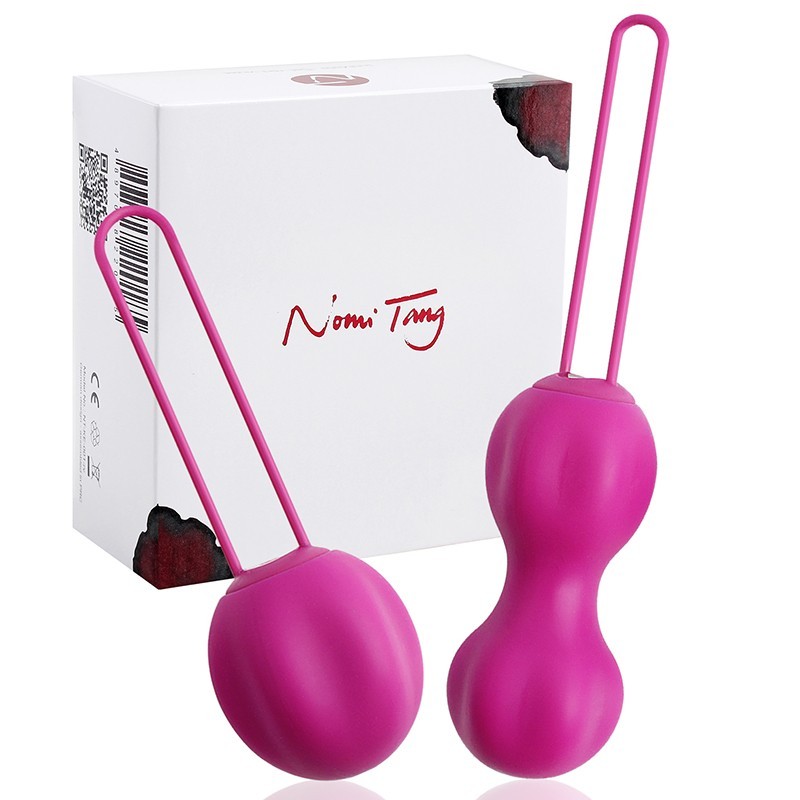 Nomi Tang IntiMate, sada 2 silikonových vaginálních kuliček s průměry 3 a 3,7 cm