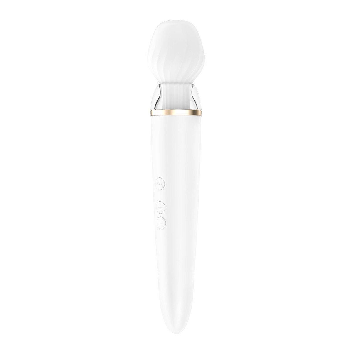 Satisfyer Double Wand-er, chytrá vibrační masážní hlavice s vyměnitelnými nástavci