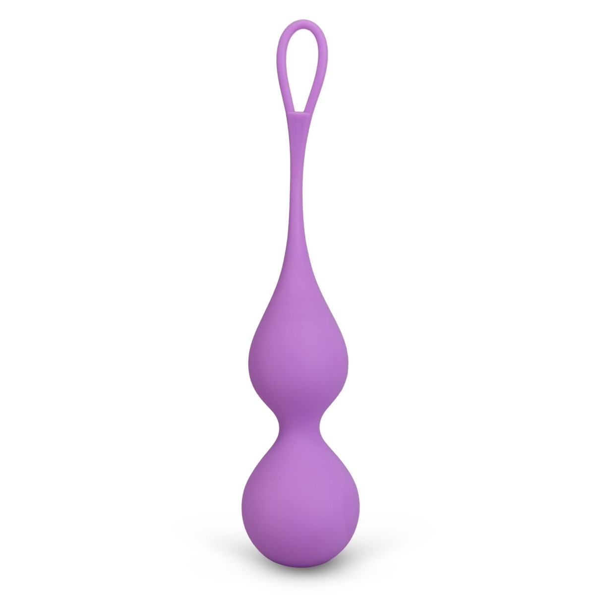 Layla Peonia Kegel Balls Purple, fialové silikonové venušiny kuličky 16,5 x 3,5 cm