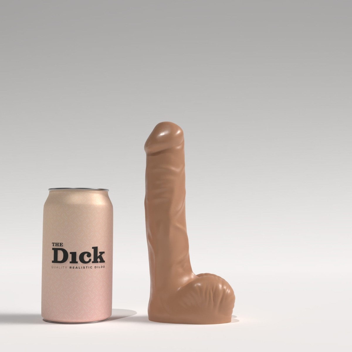 Dildo The Dick TD02 Richard telové, realistické dildo 18,5 x 4 cm