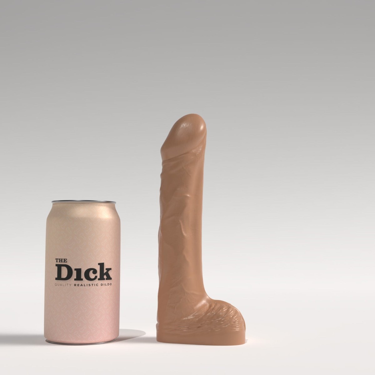 Dildo The Dick TD03 Erik tělové, realistické dildo 20,5 x 4,3 cm