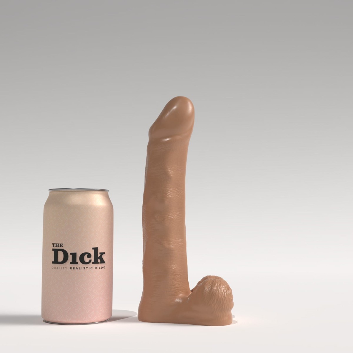 Dildo The Dick TD04 Rocky tělové, realistické dildo 21,5 x 4,3 cm