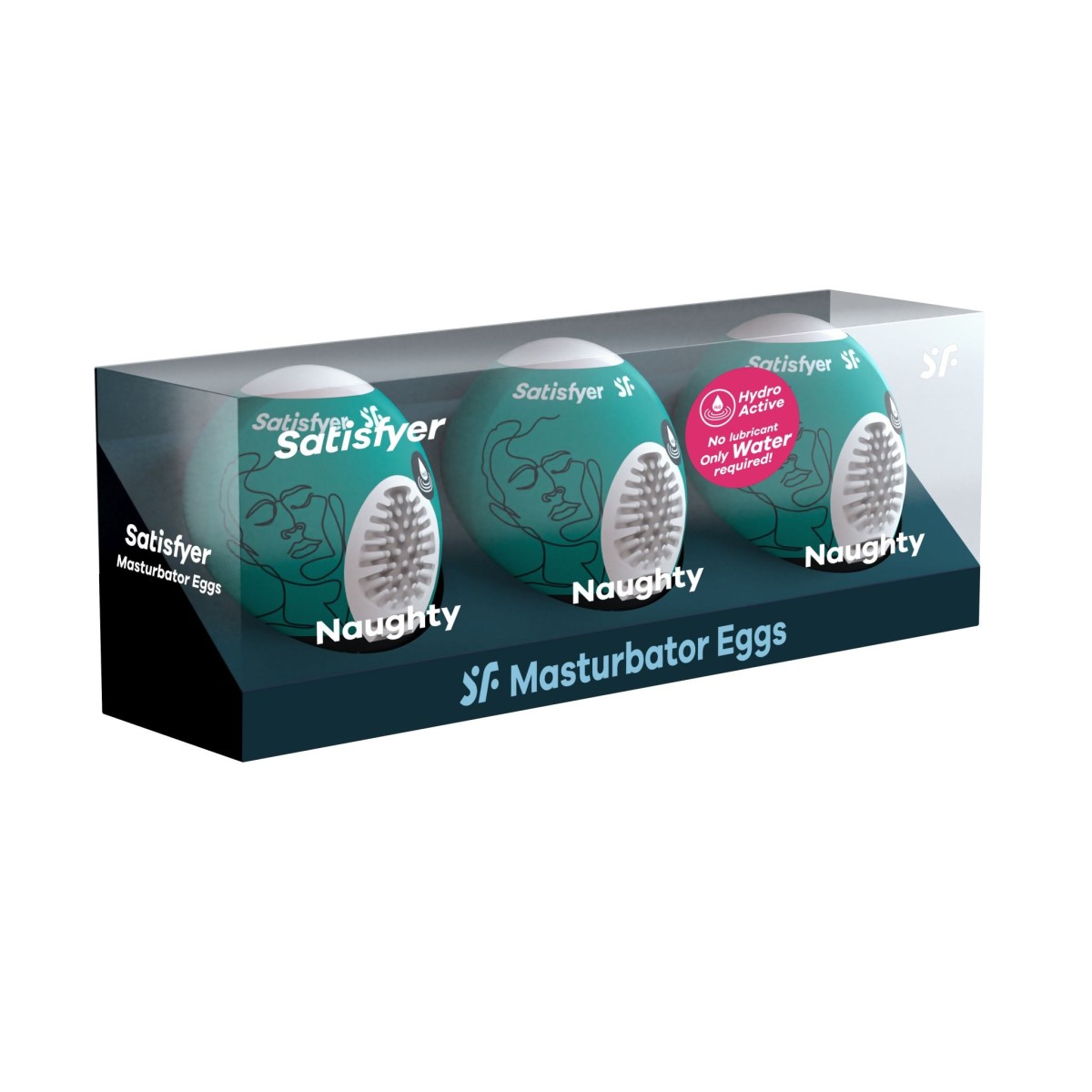 Satisfyer Masturbator Egg 3-Piece Set Naughty