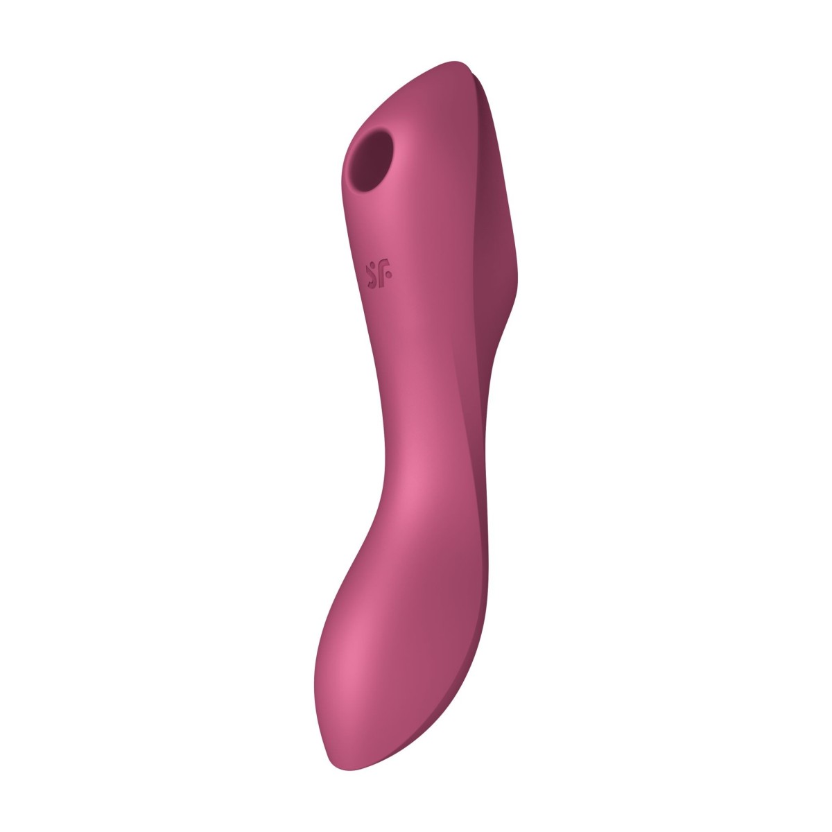 Satisfyer Curvy Trinity 3 Air Pulse Vibrator Red