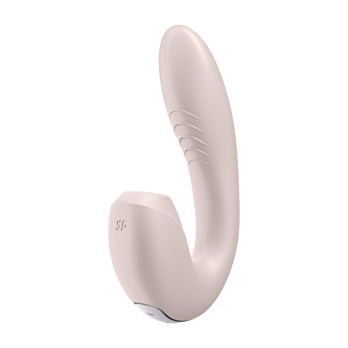 Vibrátor s tlakovými vlnami Satisfyer Sunray Beige, vibrátor se stimulátorem klitorisu