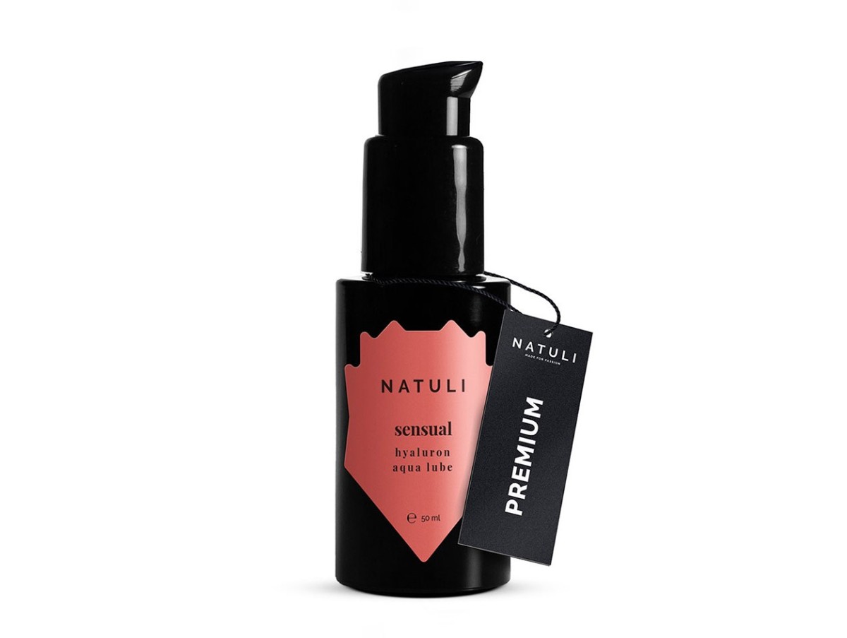 Natuli Premium Sensual 50 ml, lubrikant na vodní bázi pro ženy