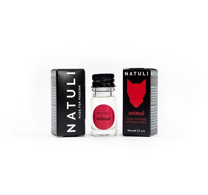 Natuli Premium Animal 5 ml, lubrikant na silikonové bázi