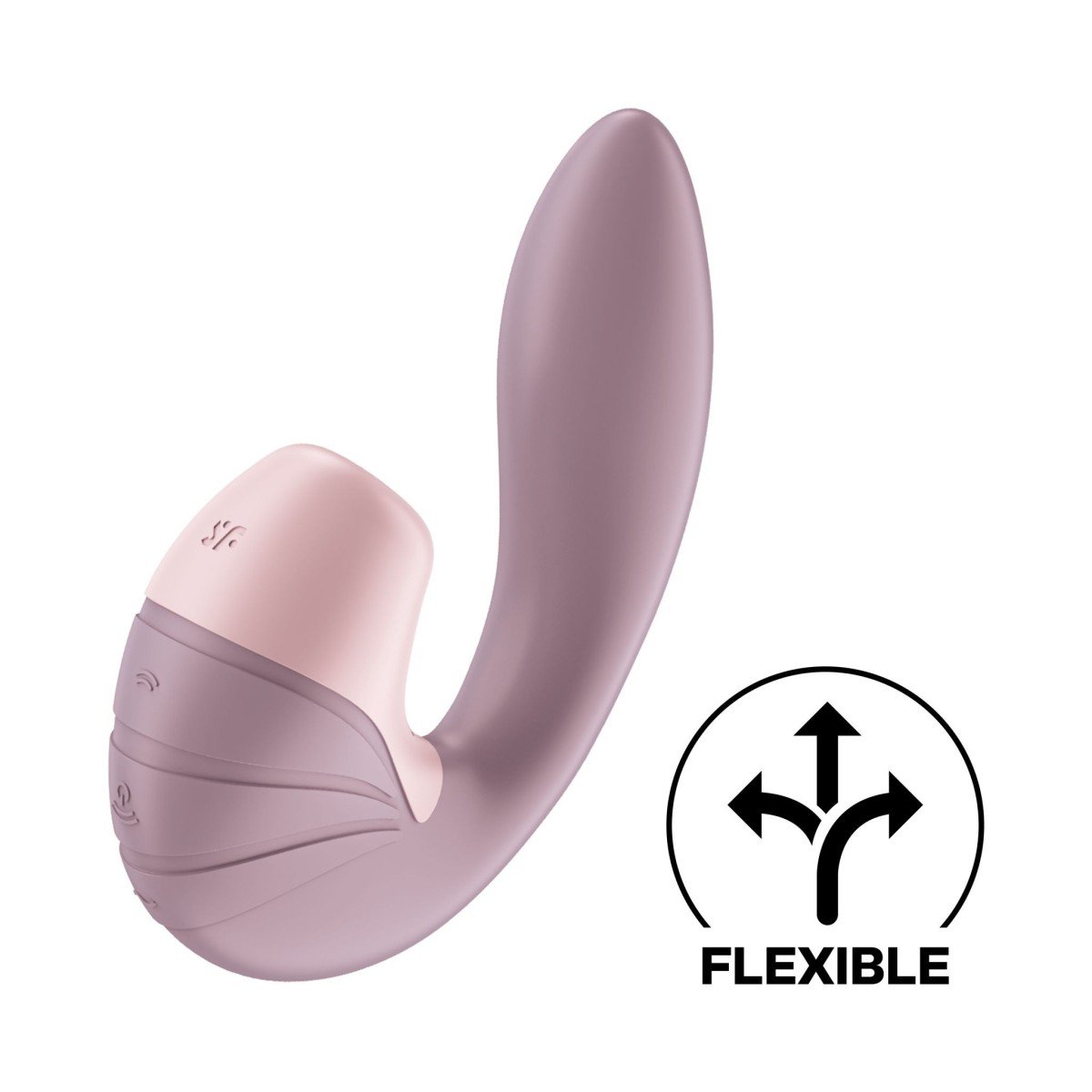 Satisfyer Supernova Vibrator with Air Pulse Stimulation Old Rose