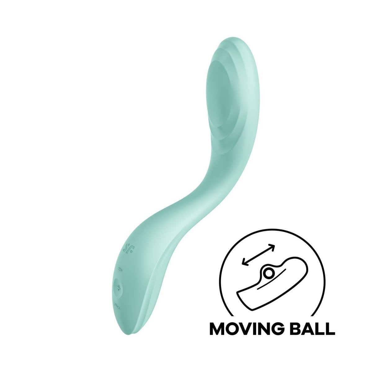 Silikonový vibrátor Satisfyer Rrrolling Pleasure Mint