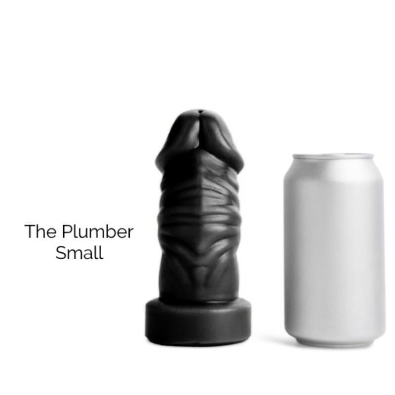 Mr. Hankey’s Toys The Plumber Small, prémiové silikonové dildo s Vac-U-Lock 16 x 5,4 cm