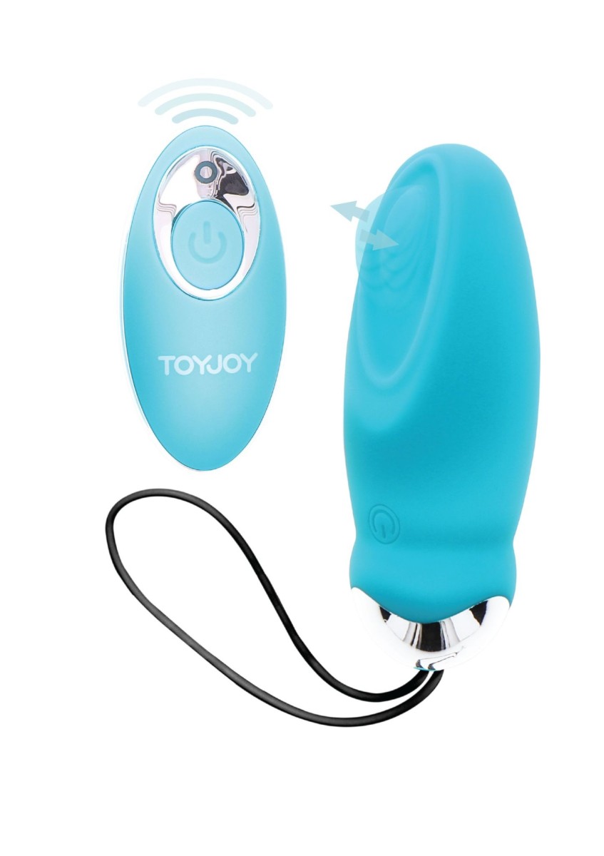 ToyJoy Happiness I’m so Eggcited, silikonové stimulační vajíčko s dálkovým ovládáním