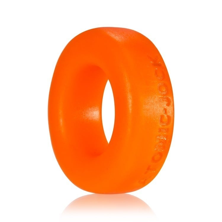 Erekční kroužek Oxballs Cock-T oranžový, silikonový elastický erekční kroužek