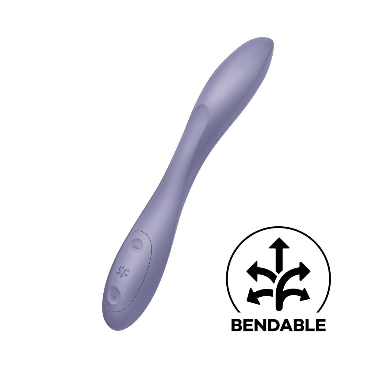 Satisfyer G-Spot Flex 2, ohebný vibrátor na G-bod a klitoris