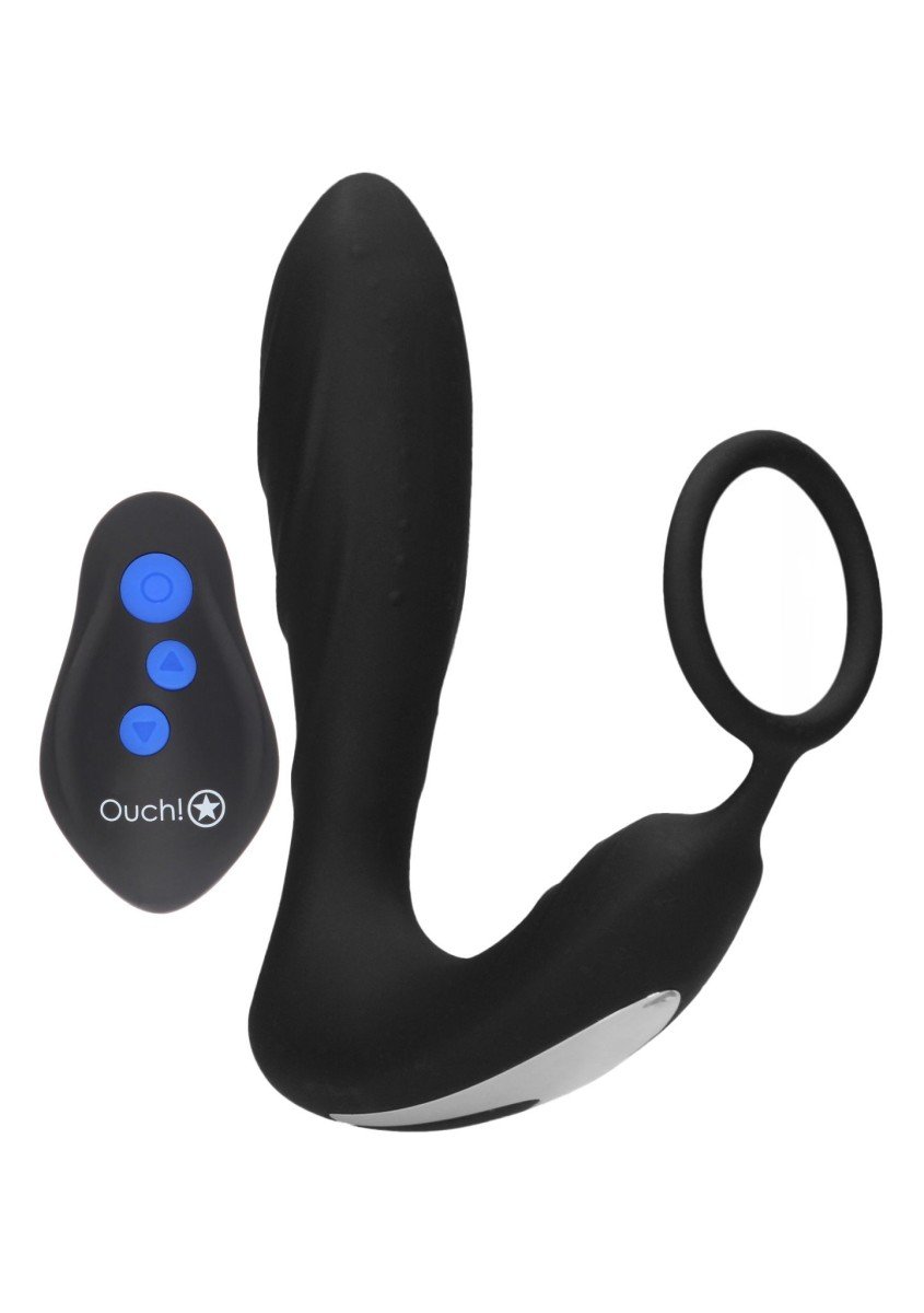 Ouch! E-Stimulation & Vibration Butt Plug