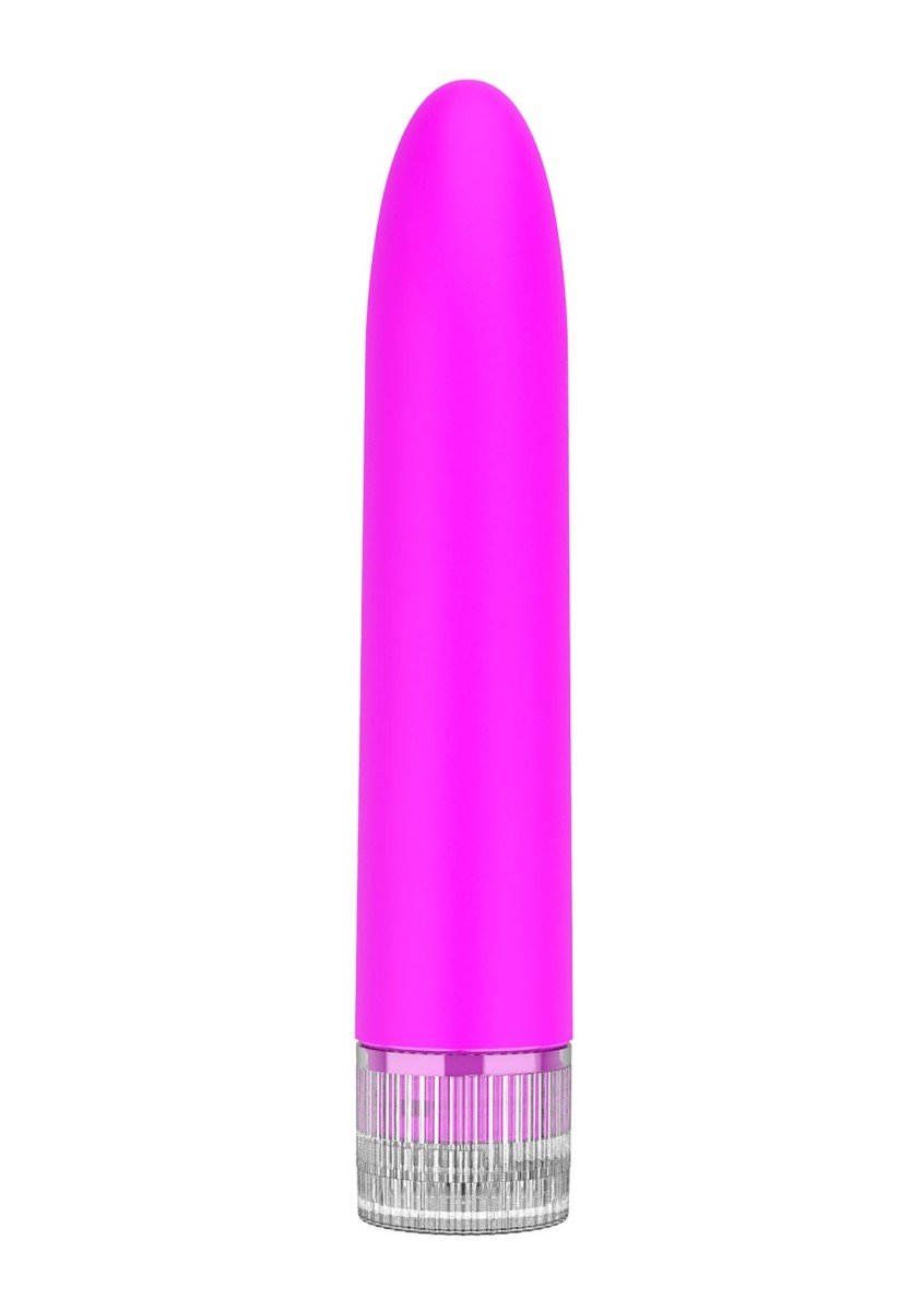 Vibrátor Luminous Eleni růžový, multirychlostní vibrátor 13,9 x 2,5 cm