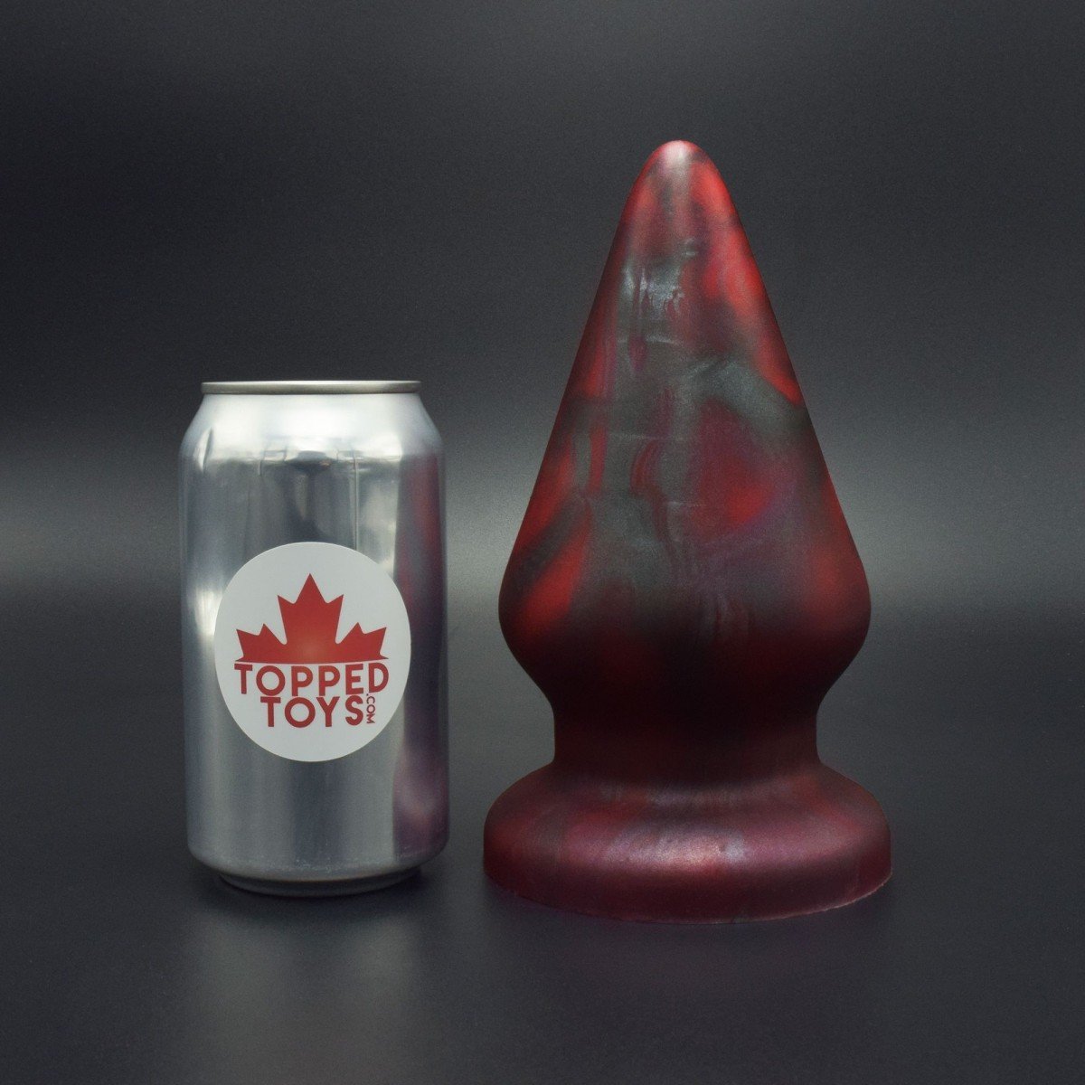 Topped Toys The Grip Butt Plug 115 Forge Red