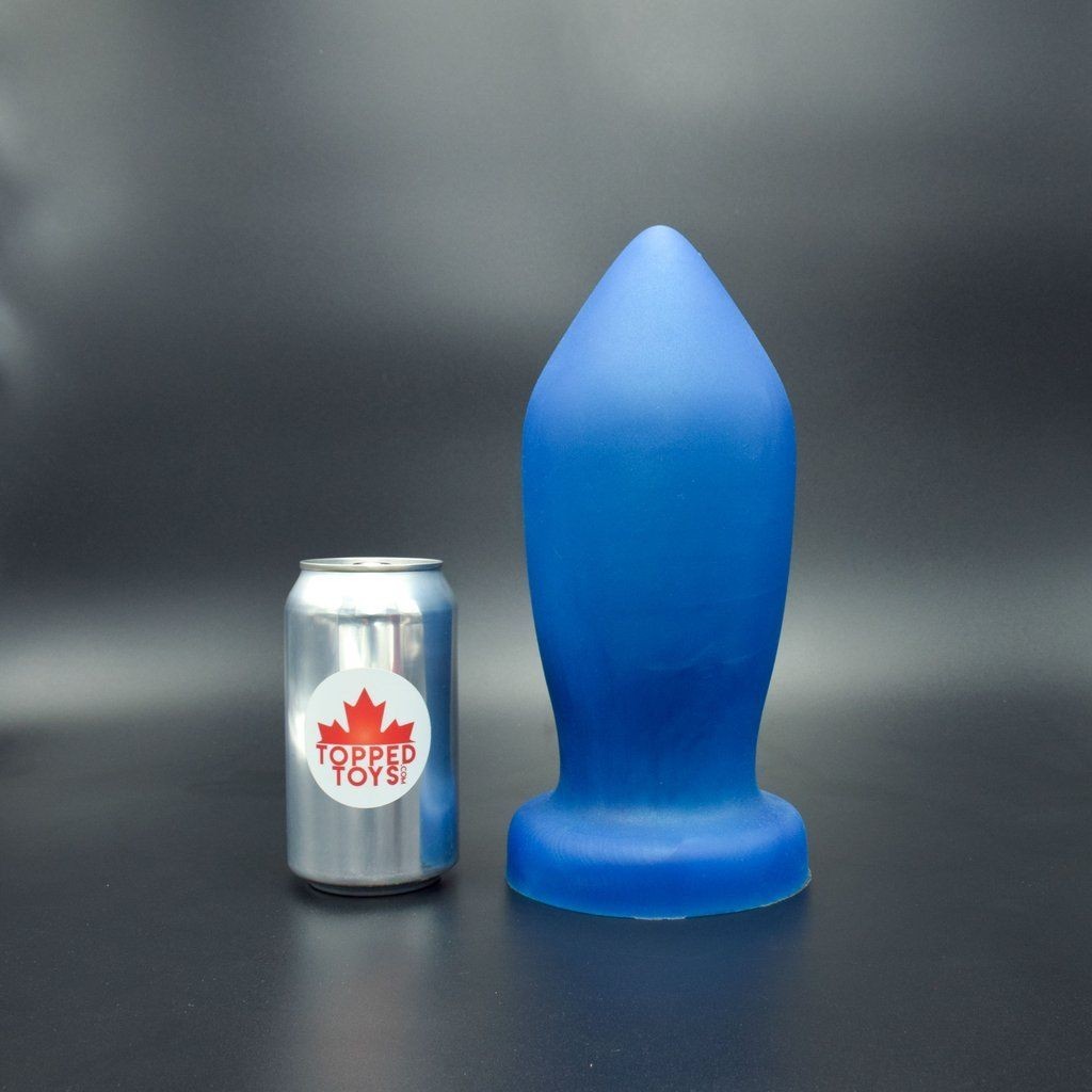 Topped Toys Deep Space Butt Plug 130 Blue Steel