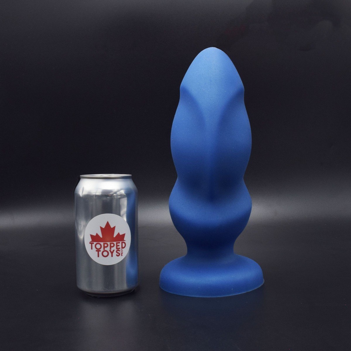 Dildo Topped Toys Hilt 105 Blue Steel