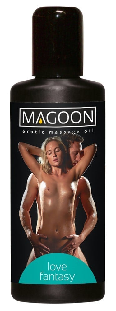 Magoon Erotic Massage Oil Love Fantasy 100 ml, erotický masážny olej s vôňou kvetov