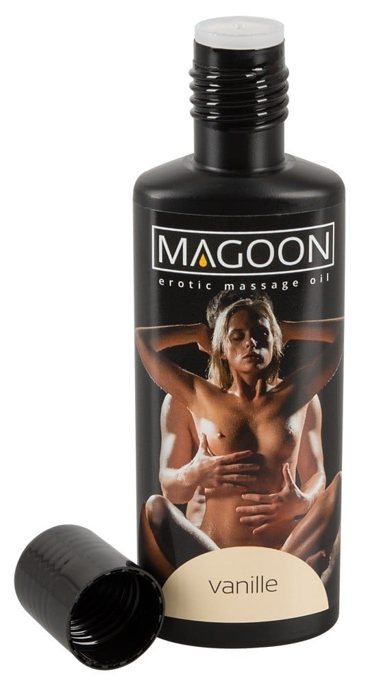Magoon Erotic Massage Oil Vanilla 100 ml, erotický masážny olej s vôňou vanilky