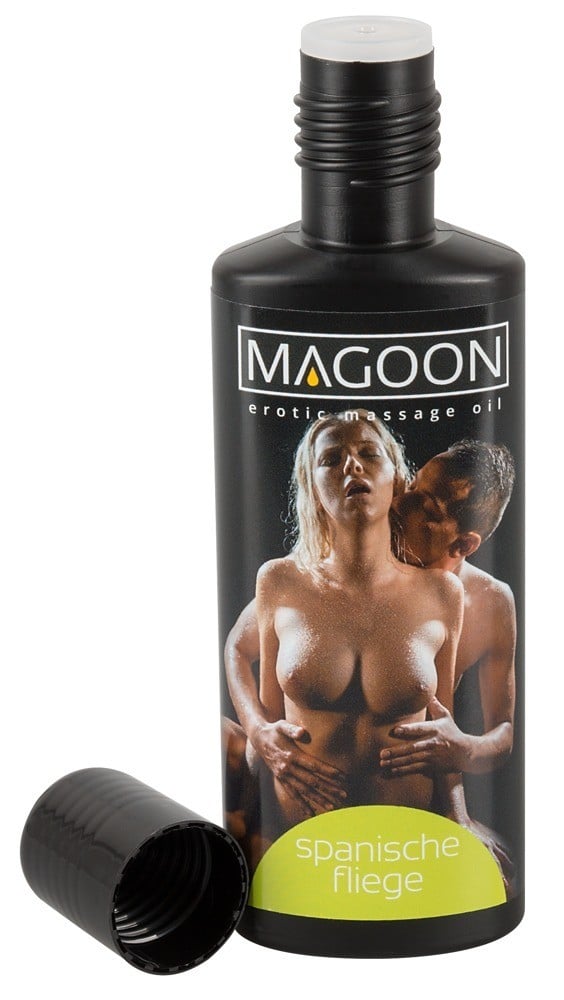 Magoon Erotic Massage Oil Spanish Fly 100 ml, erotický masážny olej s vôňou španielskych mušiek