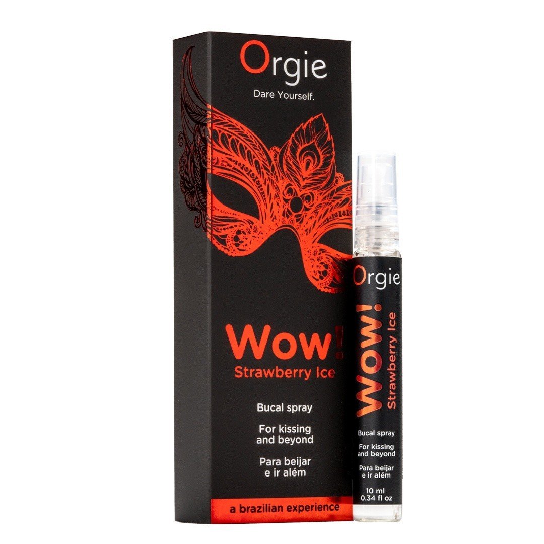 Ústní sprej Orgie Wow! Strawberry Ice 10 ml