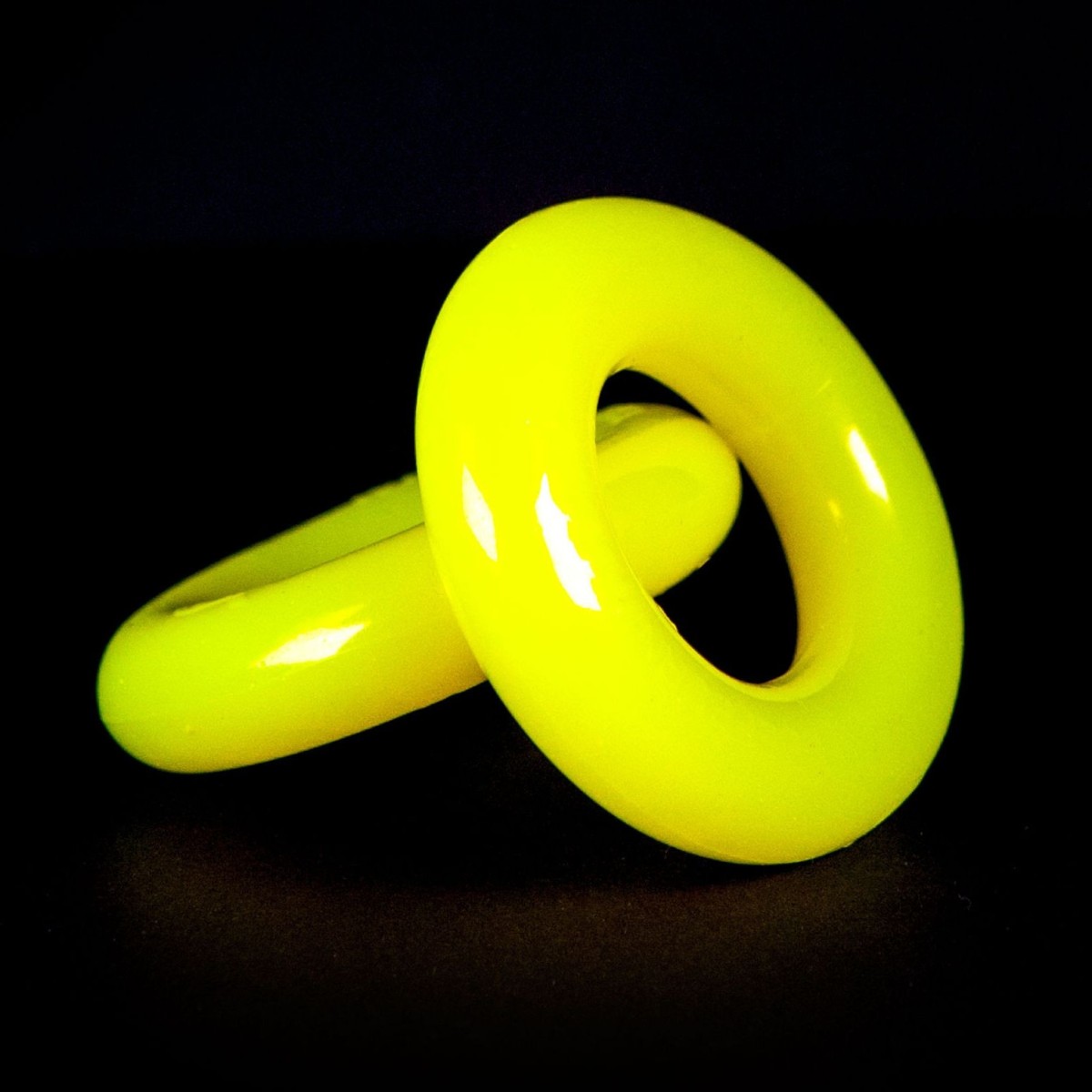 Zizi Top Cock Rings 2 pcs Fluo Yellow