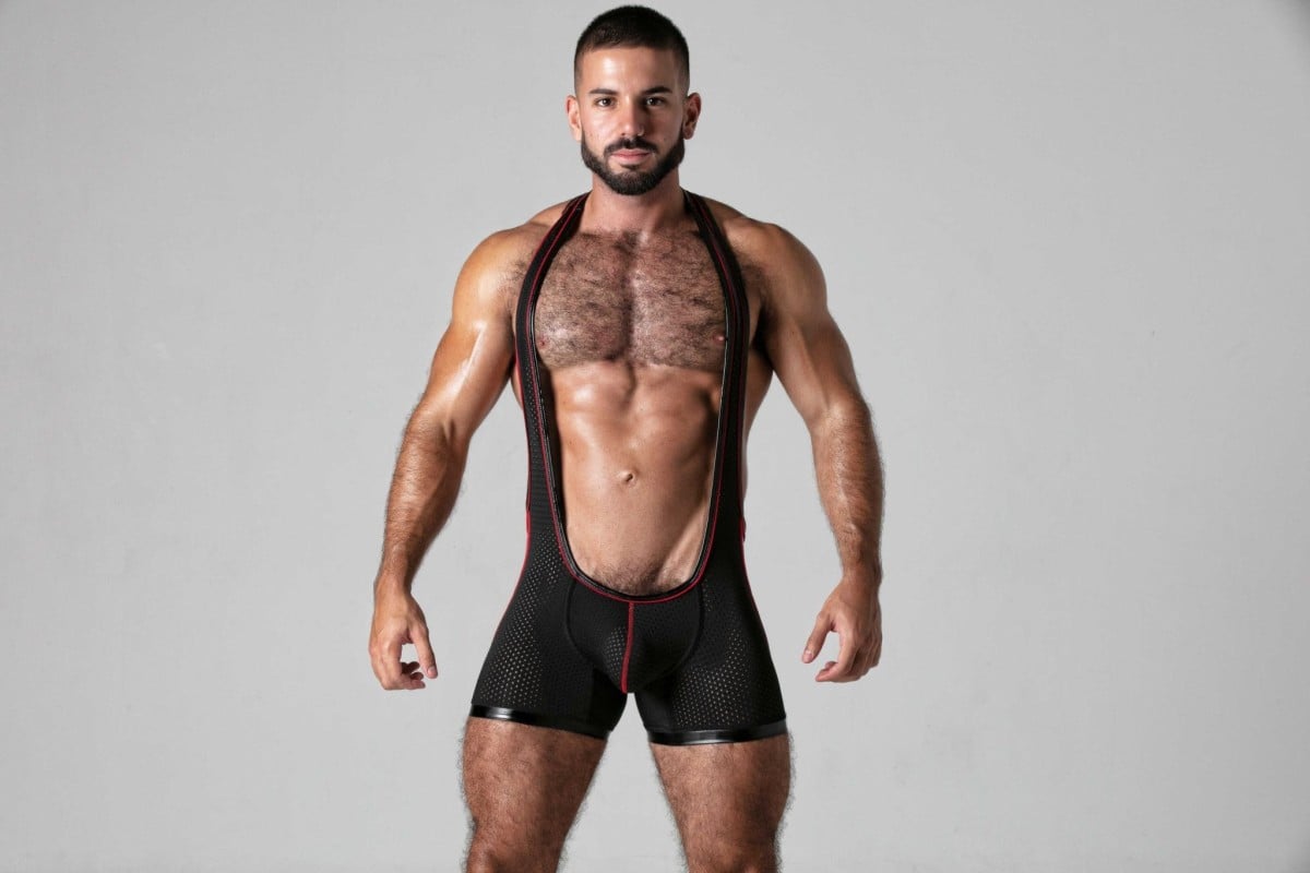 Locker Gear LK0632 Look At It Singlet Red