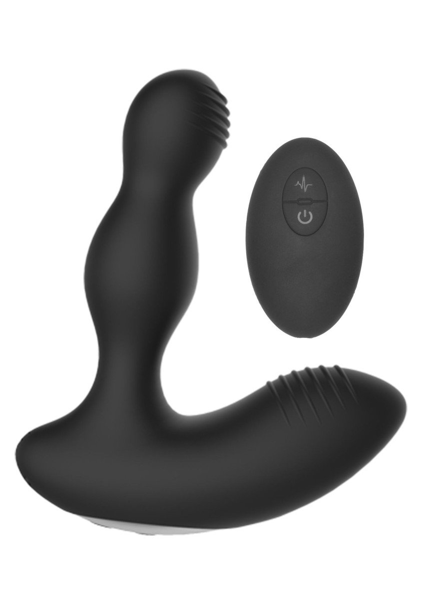 Vibračný stimulátor prostaty s elektrostimuláciou ElectroShock