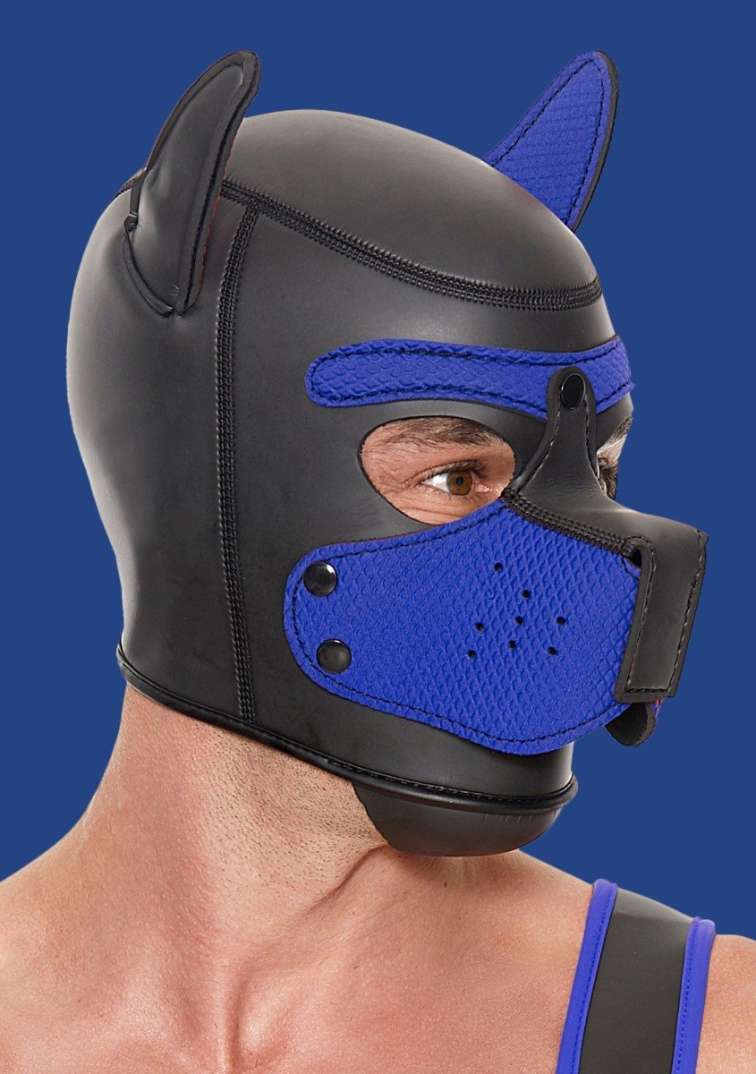 Ouch! Puppy Play Puppy Hood Blue