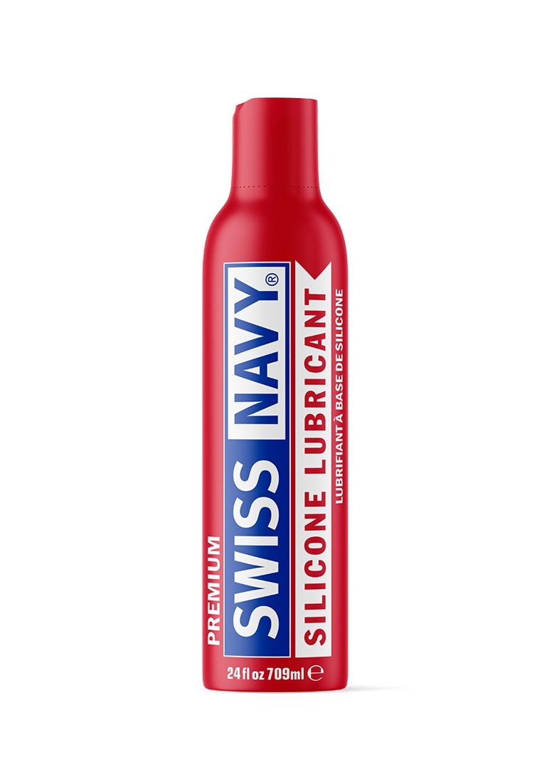 Swiss Navy Silicone Lubricant 709 ml, prémiový silikonový lubrikační gel