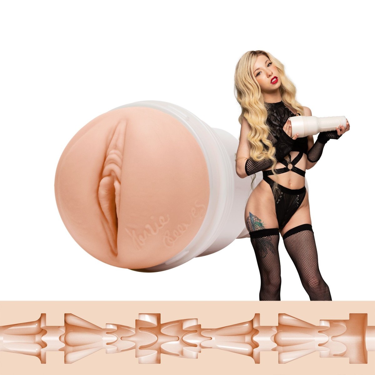 Fleshlight Girls: Kenzie Reeves Creampuff, realistický masturbátor – umělá vagína