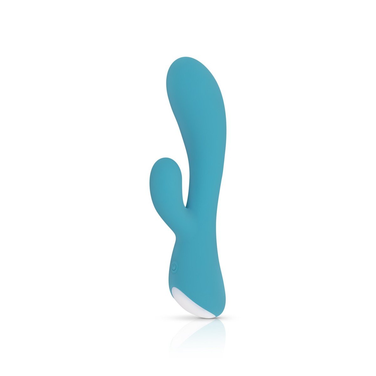Cala Azul Martina Rabbit Vibrator, silikonový vibrátor na bod G a klitoris 18 x 4,6 cm