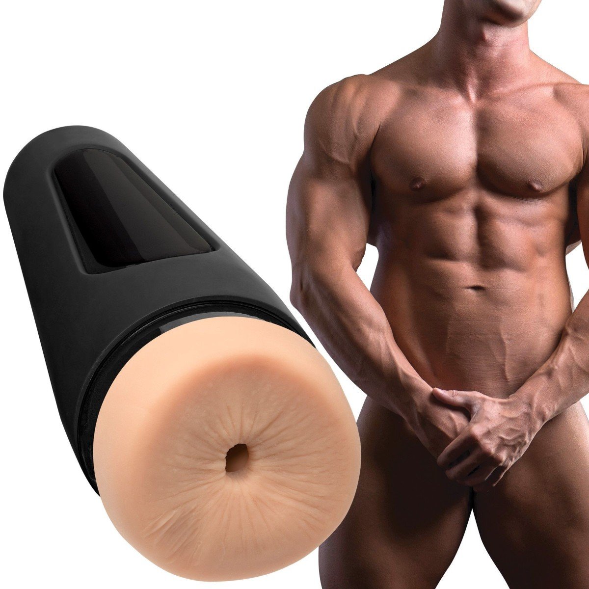 Doc Johnson Man Squeeze Stud ULTRASKYN, realistický masturbátor – anál