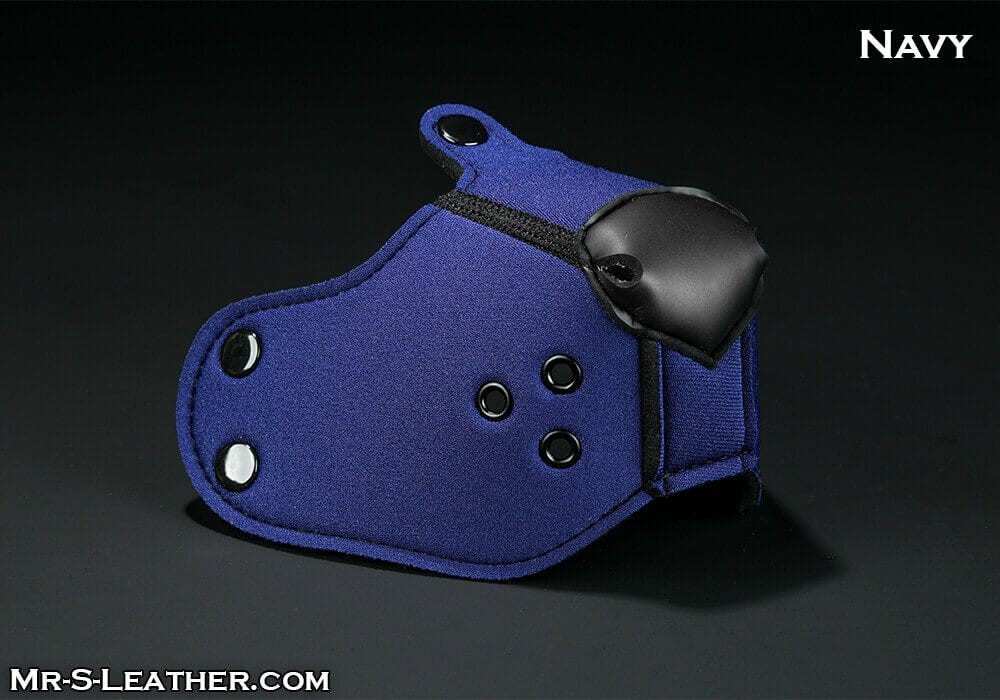 Psí čenich Mr. S Leather Neoprene K9 Muzzle Navy