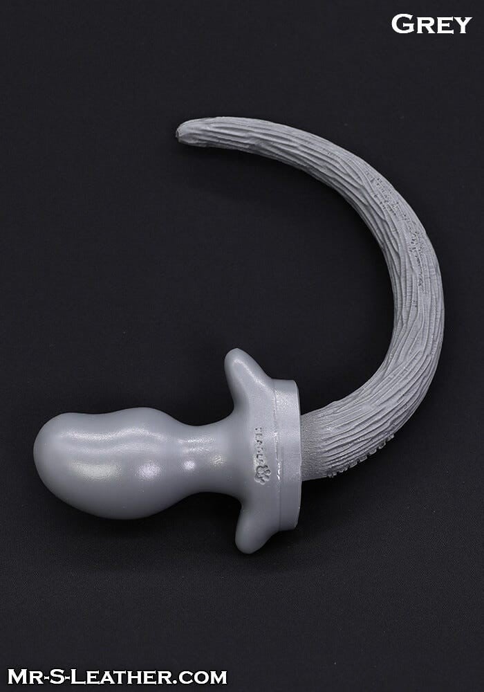 Mr. S Puppy Tail Plug from Oxballs Grey