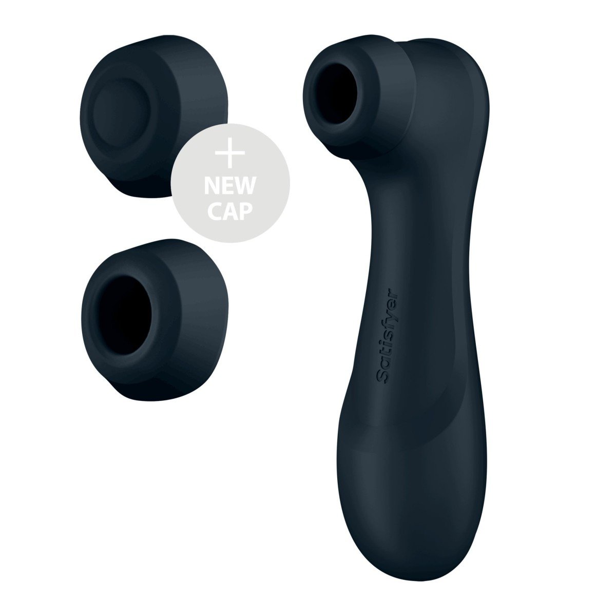 Stimulátor klitorisu Satisfyer Pro 2 Generation 3 Black, silikonový stimulátor klitorisu s vibracemi