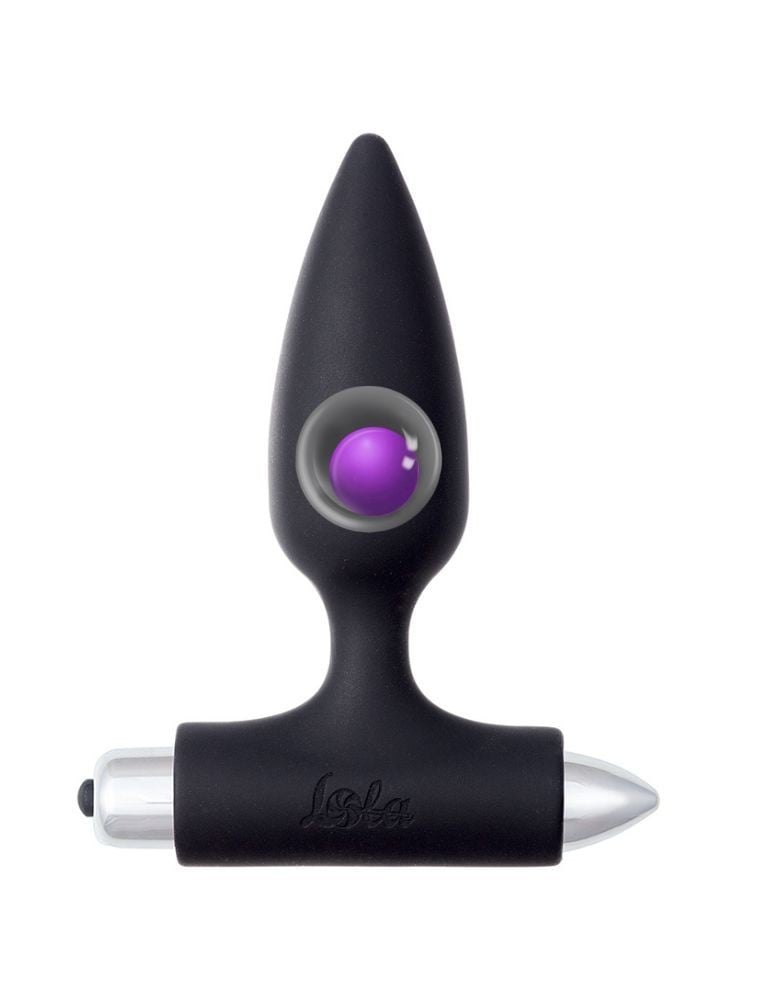 Lola Games Spice It Up New Edition Glory Vibrating Butt Plug Black