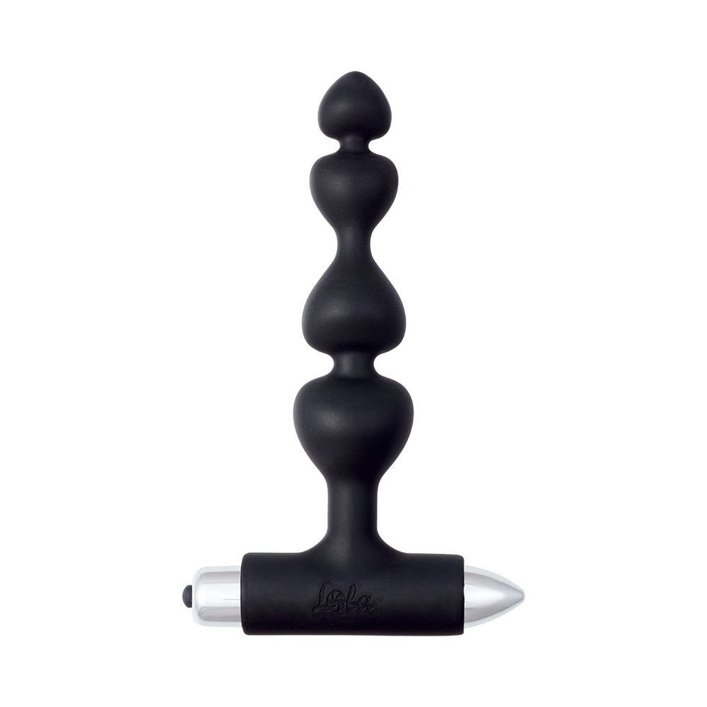 Lola Games Spice It Up New Edition Excellence Vibrating Anal Beads Black