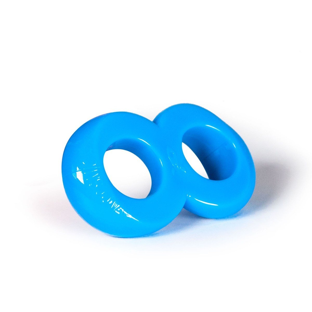 Erekční kroužek Zizi Cosmic Ring modrý, elastický erekční kroužek na penis a varlata