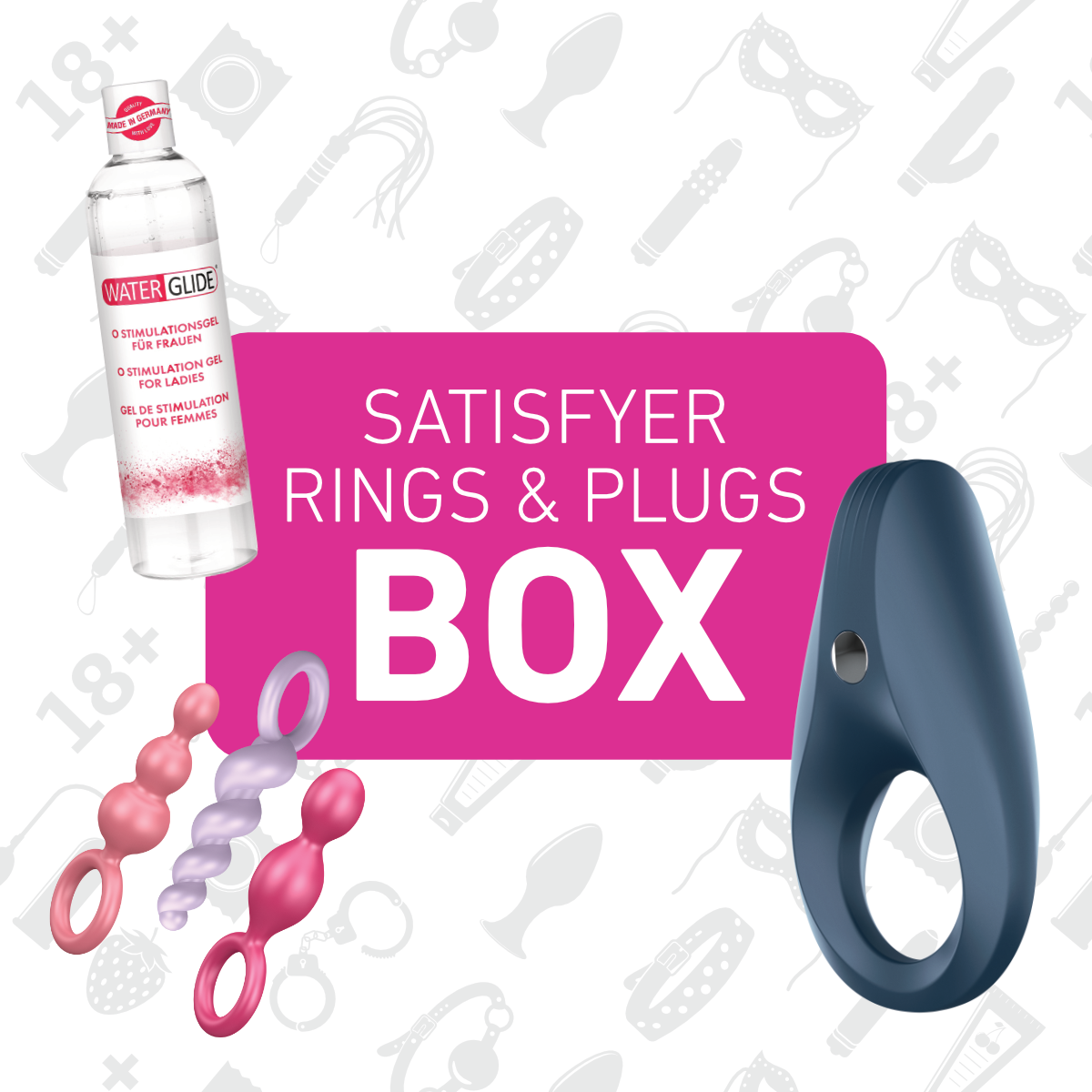 Sada hračiek Satisfyer Rings & Plugs Box