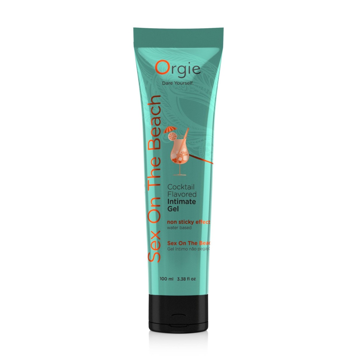 Orgie Lube Tube Cocktail Sex On The Beach 100 ml, intimní gel na vodní bázi s příchutí Sex On The Beach